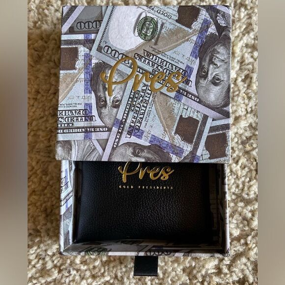 Pres Gold Presidents Rope Chain & Iced Diamonds Medallion w/ name "QUEEN" - Picture 6 of 6